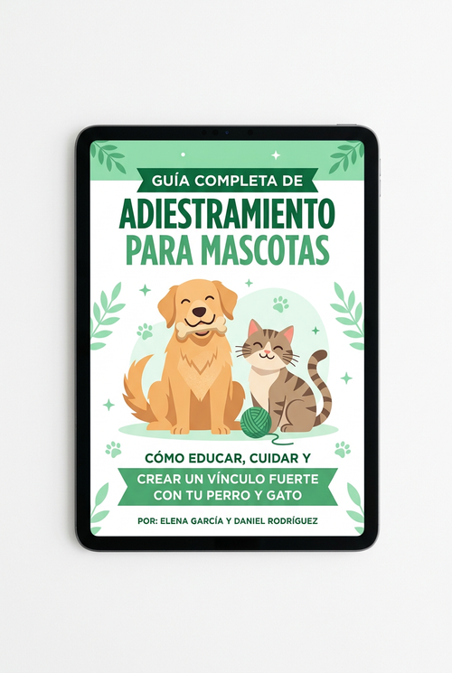 Portada del ebook Guía Completa de Adiestramiento para Mascotas